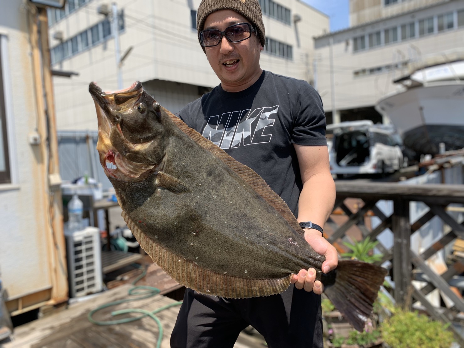 真鯛3.7kg ヒラメ4.1kg 東京湾タイラバゲーム